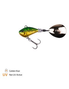 Zeck Fishing Rogue Runner Golden Kiwi 15g Jig Spinner Weitwurfköder starke Druckwellen Spinnfischen-Blinker / Spinnköder-JJ-F... 2