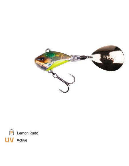 Zeck Fishing Rogue Runner Lemon Rudd 15g Jig Spinner Weitwurfköder starke Druckwellen Spinnfischen-Blinker / Spinnköder-JJ-Fi...