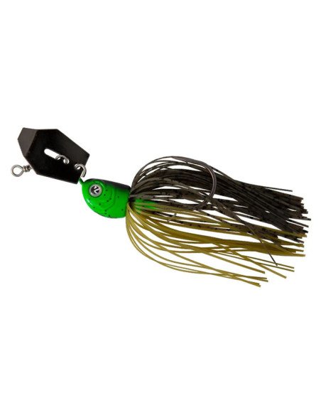 Zeck Fishing Bladed Jig Moor Kiwi 21g 6/0 Chatterbait Trailer Bait Extreme Vibration Krautschutz-Blinker / Spinnköder-JJ-Fishing