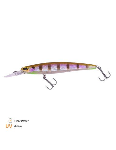 Zeck Fishing Murdock Clear Water 12,5cm 21,5g 2m F Twitchbait Zander Hecht schwimmend Zandermagnet Wobbler Spinnfischen-Wobbl...