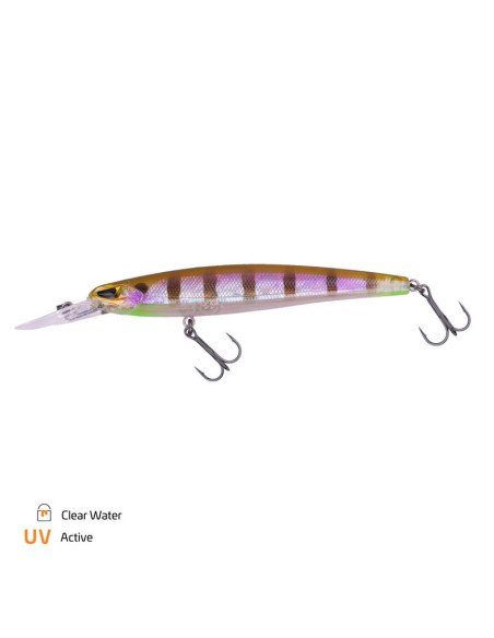 Zeck Fishing Murdock Clear Water 12,5cm 21,5g 2m F Twitchbait Zander Hecht schwimmend Zandermagnet Wobbler Spinnfischen-Wobbl...