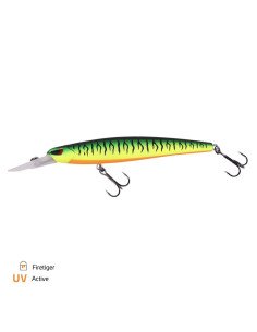 Zeck Fishing Murdock Firetiger 12,5cm 21,5g 2m F Twitchbait Zander Hecht schwimmend Zandermagnet Wobbler Spinnfischen-Wobbler... 2