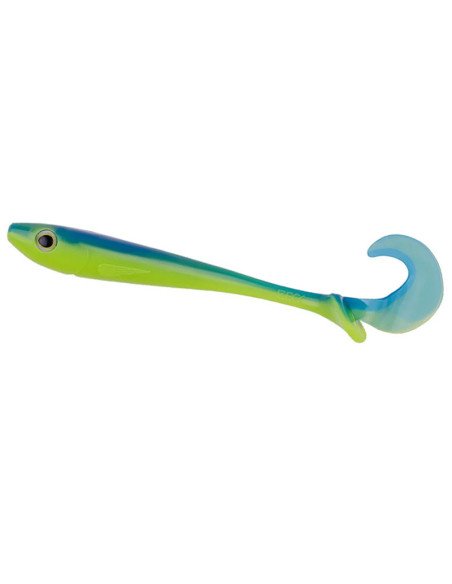 Zeck Fishing Baby Butcher UBS Classic 14cm 23g 2 Stück innovatives Laufverhalten Twister Schaufelschwanz Spinnfischen-Gummifi...