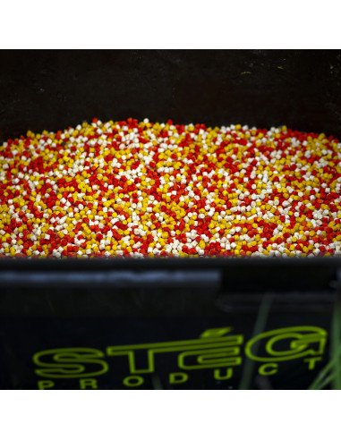 Steg Mix Pellet Sweet Corn 3mm Hochintensiev Method Feeder 800g-Köder-JJ-Fishing