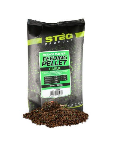 Steg Feeding Pellet Knoblauch 800g 2mm Method Feeder Bait Futter-M.F. Pellets-JJ-Fishing