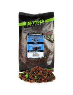 Steg PVA-Spod Mix Fish 800g 3-5-8mm Extreme Lockwirkung Method Feeder Pellets Karpfenköder-M.F. Pellets-JJ-Fishing