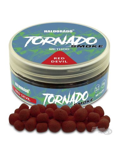 Haldorado TORNADO Smoke Wafter Red Devil 6+8mm Method Dumbells Method Feeder Hochintensiev-M.F. Wafter-JJ-Fishing