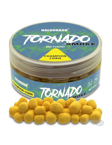 Haldorado TORNADO Smoke Method Champion Corn 6+8mm 30g Method Dumbells Method Feeder Hochintensiev-M.F. Wafter-JJ-Fishing