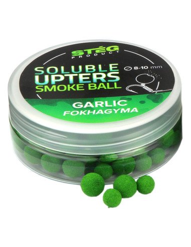 Steg SOLUBLE Pop Up Smoke Ball Garlic 8-10mm 20g Method Feeder Köder Auftreibend-M.F. Pop Up´s-JJ-Fishing