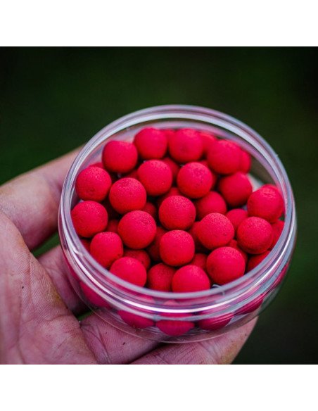 Steg SOLUBLE Pop Up Smoke Ball Paprika Bread 12mm 25g Method Feeder Köder Auftreibend-M.F. Pop Up´s-JJ-Fishing
