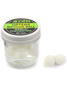 Steg Upters Method Ball Garlic 10mm 8 Stück Fake Wafter Soft Baits in Dip Wiederverwendbar-M.F. Wafter-JJ-Fishing