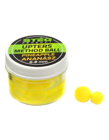 Steg Upters Method Ball Pineapple 6-8mm 10 Stück Fake Wafter Soft Baits in Dip Wiederverwendbar-M.F. Wafter-JJ-Fishing
