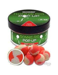 Haldorado Ronnie Rig Pop Up Hot Lava 14mm 30g Bi-Color Köder Extra Intensiv-Pop Up´s-JJ-Fishing