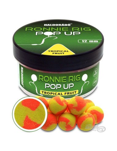 Haldorado Ronnie Rig Pop Up Tropical Fruit 12mm 30g Bi-Color Köder Extra Intensiv-Pop Up´s-JJ-Fishing