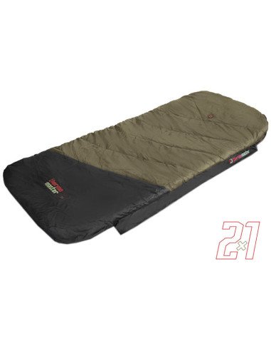 Delphin ThermoMASTER Schlafsack 2x1 220x90cm Sleeping Bag Extra Warm All Season-Angelliegen & Angelstühle-JJ-Fishing
