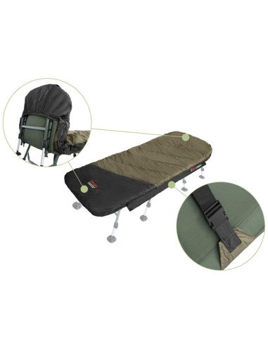 Delphin ThermoMASTER Schlafsack 2x1 220x90cm Sleeping Bag Extra Warm All Season-Angelliegen & Angelstühle-JJ-Fishing