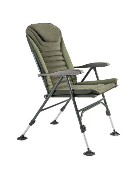 Mivardi Quattro Chair Professional Angelsessel Bequem Gepolstert verstellbare Rückenlehne-Angelliegen & Angelstühle-JJ-Fishing