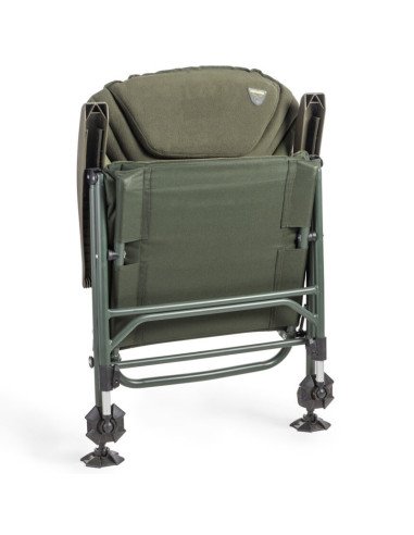 Mivardi Quattro Chair Professional Angelsessel Bequem Gepolstert verstellbare Rückenlehne-Angelliegen & Angelstühle-JJ-Fishing