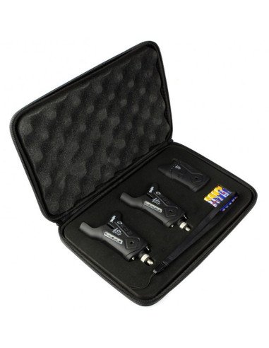 Haldorado by Döme TORNADO Method Feeder Bissanzeiger Set 2+1 Bitealarm-Bissanzeiger & Bobbins-JJ-Fishing