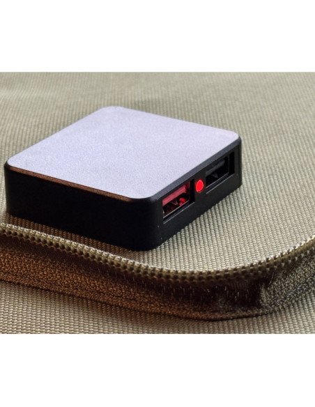 Holdcarp Foldable Solar System 20W USB-A Output: 2 Stück Handyladestation Solar Faltbar Camping Survivor Zubehör-Werkzeuge-JJ...