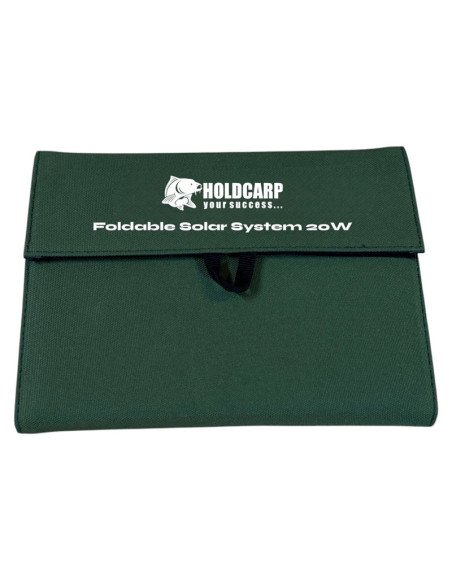 Holdcarp Foldable Solar System 20W USB-A Output: 2 Stück Handyladestation Solar Faltbar Camping Survivor Zubehör-Werkzeuge-JJ...