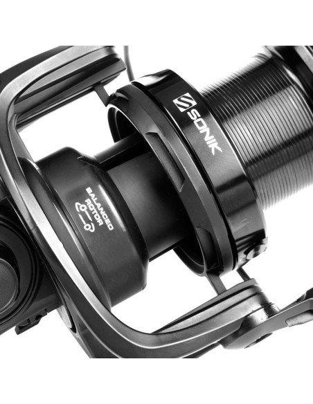 Sonik XTRACTOR+ FS 6000 LC LongCast Weitwurf Freilaufangelrolle Karpfen Angelrolle Carp Reel-Freilaufrollen-JJ-Fishing