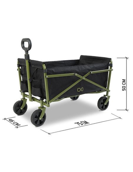 Delphin MOOVE Transportwagen Trolley Anglerwagen Transportrodel Camping-Trolley & Barrows-JJ-Fishing