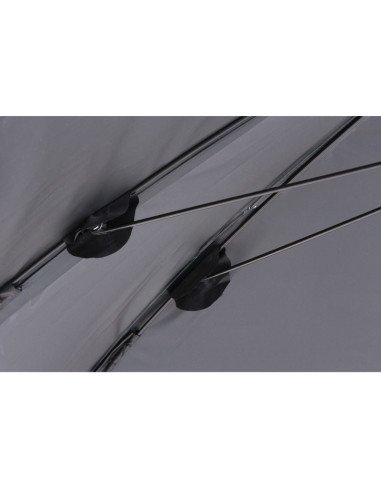 Mivardi TMX 300 Method Feeder Angelschirm Eckig Black Edition-Umbrellas & Tents-JJ-Fishing