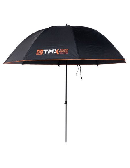 Mivardi TMX 250 Method Feeder Angelschirm Rund Black Edition-Umbrellas & Tents-JJ-Fishing