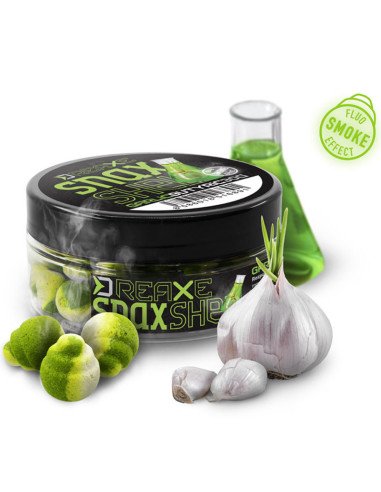 Delphin D SNAX SHELL Wafter N-Butyric Acid & Knoblauch 12mm 30g Balanced Smoke Effect Method Feeder Hochintensive Angelköder-...