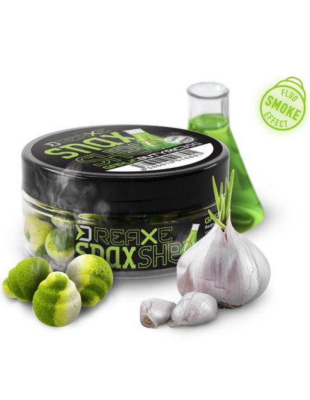 Delphin D SNAX SHELL Wafter N-Butyric Acid & Knoblauch 10mm 30g Balanced Smoke Effect Method Feeder Hochintensive Angelköder-...