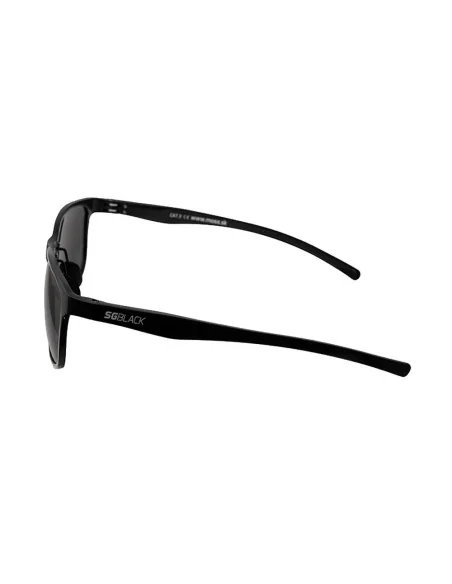 Delphin Polarized Sunglasses SG Black Black Lenses Polaroid Sunglasses-Polaroid Goggles & Accessories-JJ-Fishing