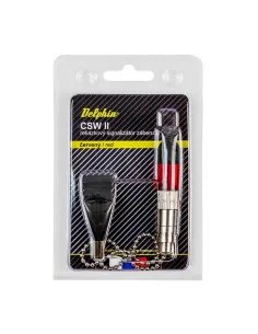 Delphin Chain bite alarm CSW II Rot Bissanzeiger Hänger-Bissanzeiger & Bobbins-JJ-Fishing 2