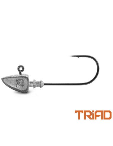 Delphin TRIAD Jigkopf mit dem Kragen 25g-5/0 5 Stück Stand up Jig Jighaken Extra Scharf-Hook & Co-JJ-Fishing