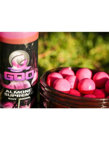 Korda Supreme Goo Pink Almond PVA Friendly Carp Extra Intensiev Fisch Magnet-Liquids-JJ-Fishing