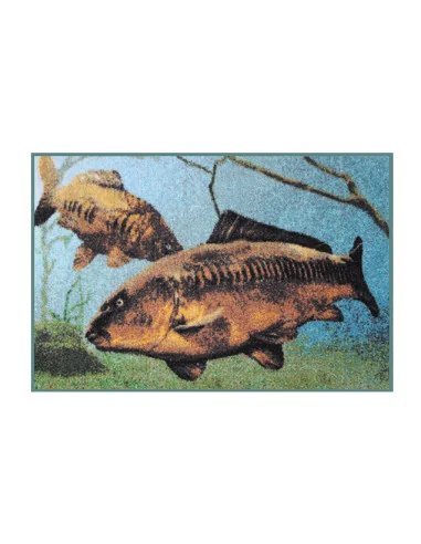 Bivvy Mat Karpfen unter Wasser Fußmatte 60x40cm Zelt Matte Bivvy Mat-Bivvy Mat - Fußmatten-JJ-Fishing