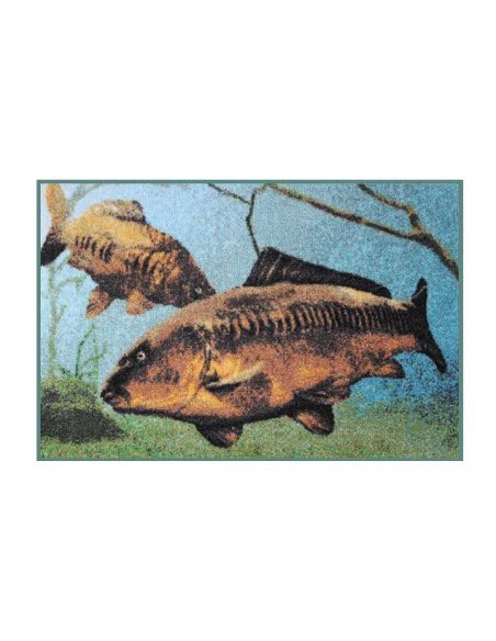 Bivvy Mat Karpfen unter Wasser Fußmatte 60x40cm Zelt Matte Bivvy Mat-Bivvy Mat - Fußmatten-JJ-Fishing