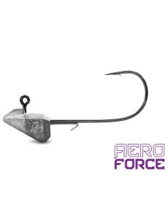 Delphin AeroFORCE Jig mit Halter 12g 4/0 5 Stück Jighaken Standup Jig Zander Gummifisch Montage-Hook & Co-JJ-Fishing