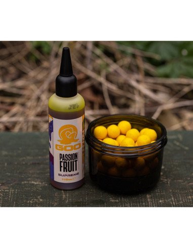 Korda Supreme Goo Passionfruit PVA Friendly Carp Extra Intensiv Fisch Magnet-Liquids-JJ-Fishing