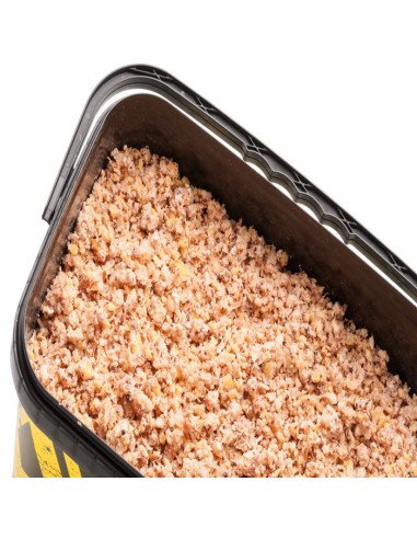 Mivardi Method Particle 3Kg Monster Crab Feeder Futter Ready to Go Vorgefeuchtetes Angelfutter-Köder-JJ-Fishing