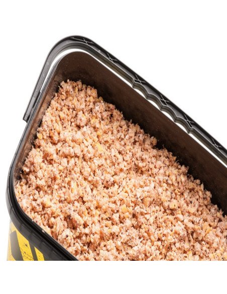 Mivardi Method Particle 3Kg Monster Crab Feeder Futter Ready to Go Vorgefeuchtetes Angelfutter-Köder-JJ-Fishing
