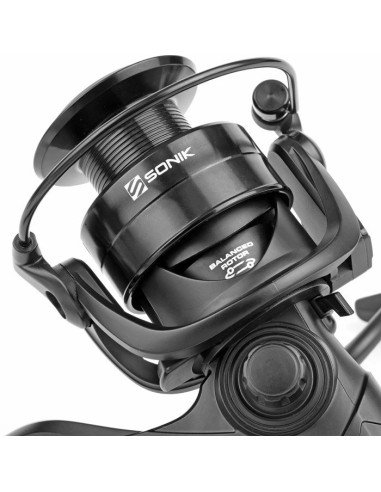 Sonik XTRACTOR+ FS 5000 Weitwurf Freilaufangelrolle Karpfen Angelrolle Carp Reel-Freewheel rollers-JJ-Fishing