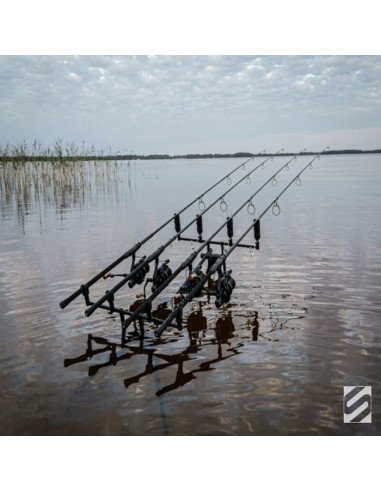 Sonik STANZ 4 Rod Pod Ganzmetallkonstruktion Ultra Pod-Rod Pod´s, Banksticks & Buzzerbars-JJ-Fishing