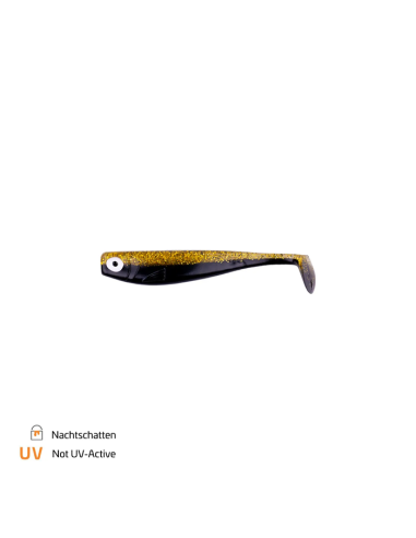 Zeck Fishing ZANDER Gummi Nachtschatten 9cm 5,9g 3 Stück Low-Action Gummifisch von Sebastian Hänel Gummiköder Spinnfischen-Gu...