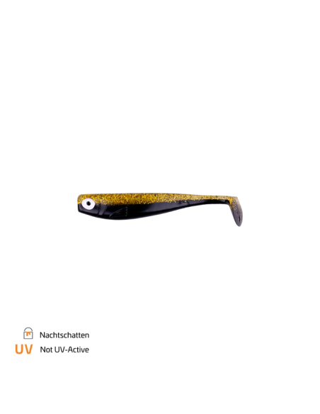 Zeck Fishing ZANDER Gummi Nachtschatten 9cm 5,9g 3 Stück Low-Action Gummifisch von Sebastian Hänel Gummiköder Spinnfischen-Gu...