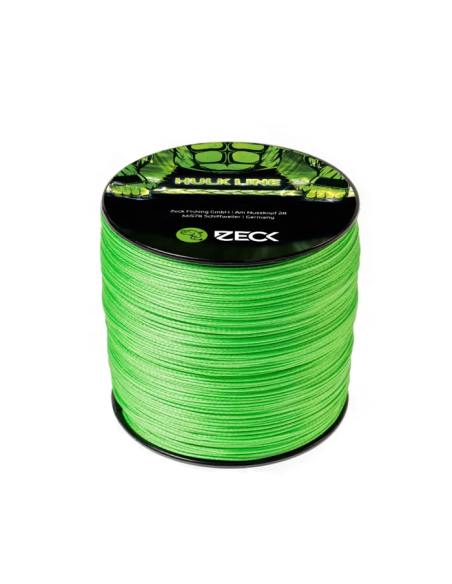 Zeck Wels Hulk Line 0,46mm 35Kg 310m SR 10 8xGeflochten Spinnangeln Vertikalangeln Angelschnur Welsangeln-Schnüre-JJ-Fishing