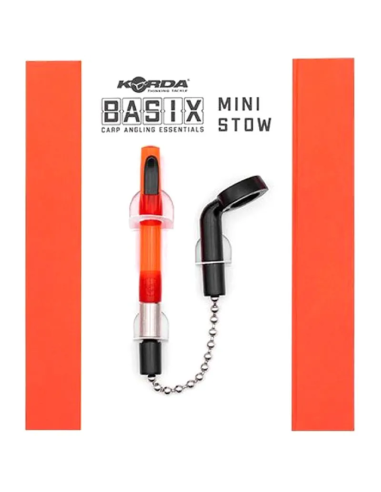 Korda Basix Mini Stow Red Hängebissanzeiger Pendelbissanzeiger Bite Indicator-Bissanzeiger & Bobbins-JJ-Fishing