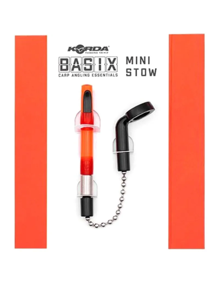 Korda Basix Mini Stow Red Hängebissanzeiger Pendelbissanzeiger Bite Indicator-Bissanzeiger & Bobbins-JJ-Fishing