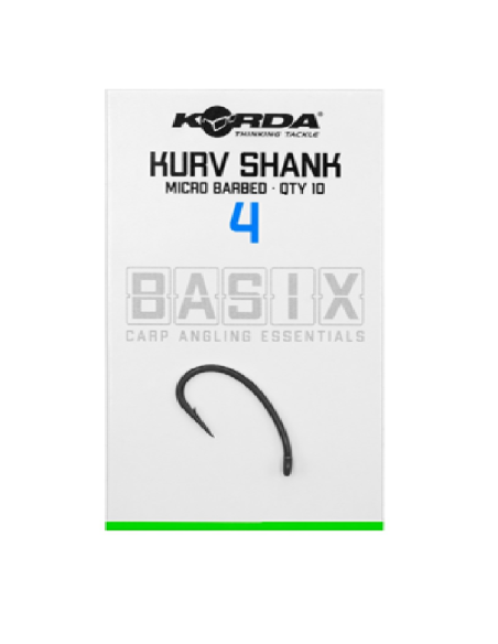 Korda Basix Kurv Shank 4 Micro Barbed Angelhaken Extra Scharf-Hook & Co-JJ-Fishing