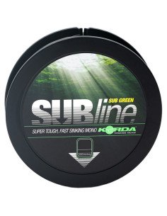 Korda Subline 15lb 0,40mm 1000m Green Monofile Hochleistungs Angelschnur Ultra Tough-Schnüre-JJ-Fishing